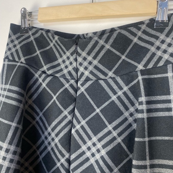 Plaid Goth Skater Structured Thick Mini Skirt Skort Corset - Picture 3 of 8